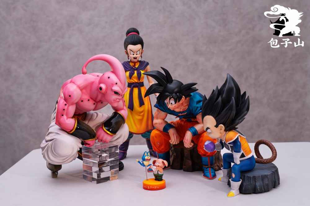 Dragon Ball Bao Zi Shan Studio ChiChi vs Buu Resin Statue