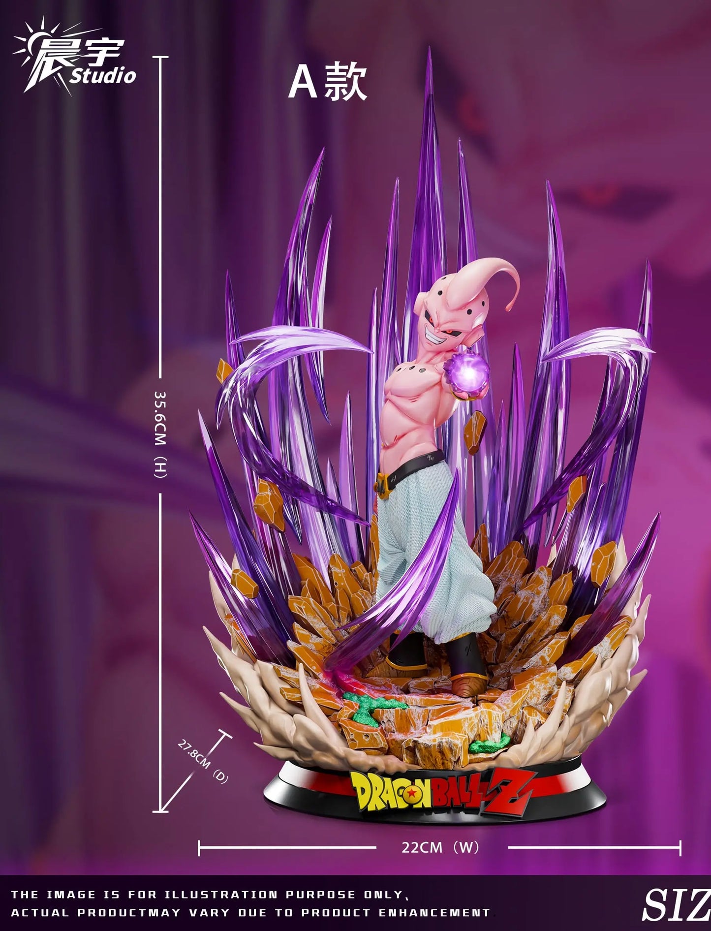 Dragon Ball Chen Yu Studio Majin Buu Resin Statue