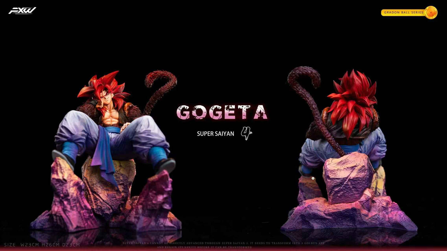Dragon Ball FXW Studio SSJ4 Gogeta Resin Statue