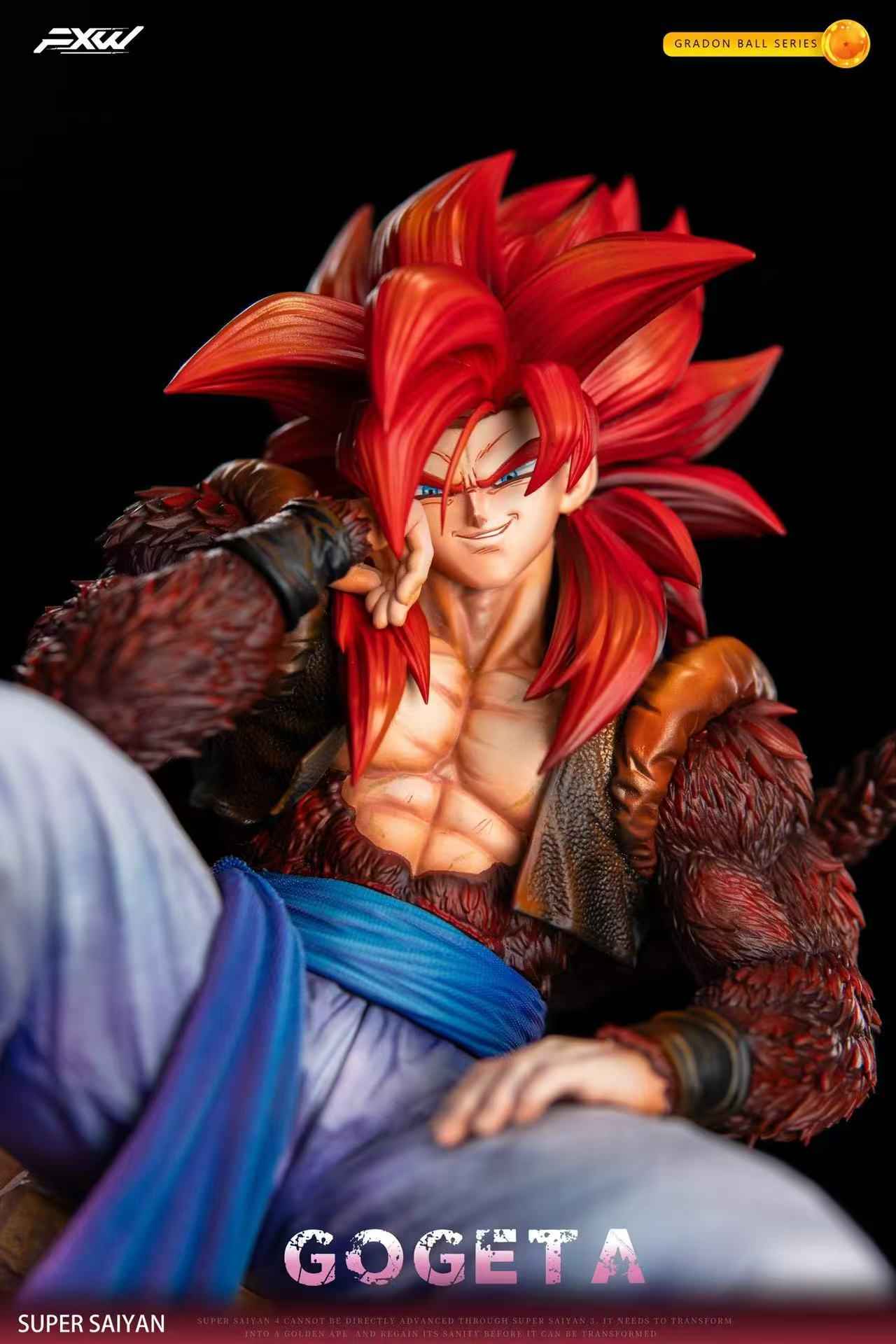 Dragon Ball FXW Studio SSJ4 Gogeta Resin Statue