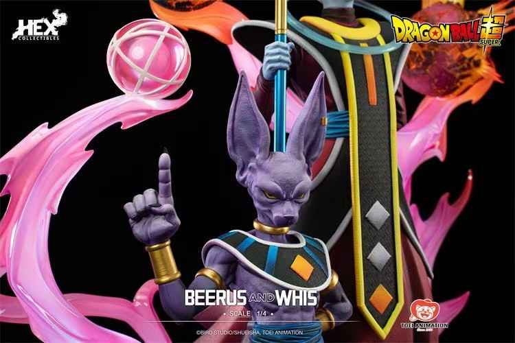 Dragon Ball ~ HEX Collectibles & Pickstar Studio ~ Beerus & Whis ~ Licensed Resin Statue - Santoryu Resins Collectors