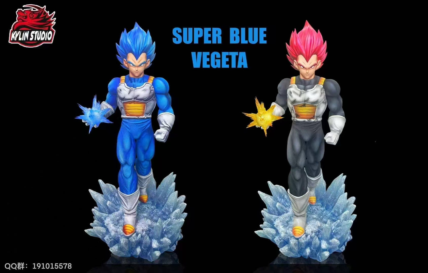 Dragon Ball Kylin Studio Super Blue Series Vegeta Resin Statue