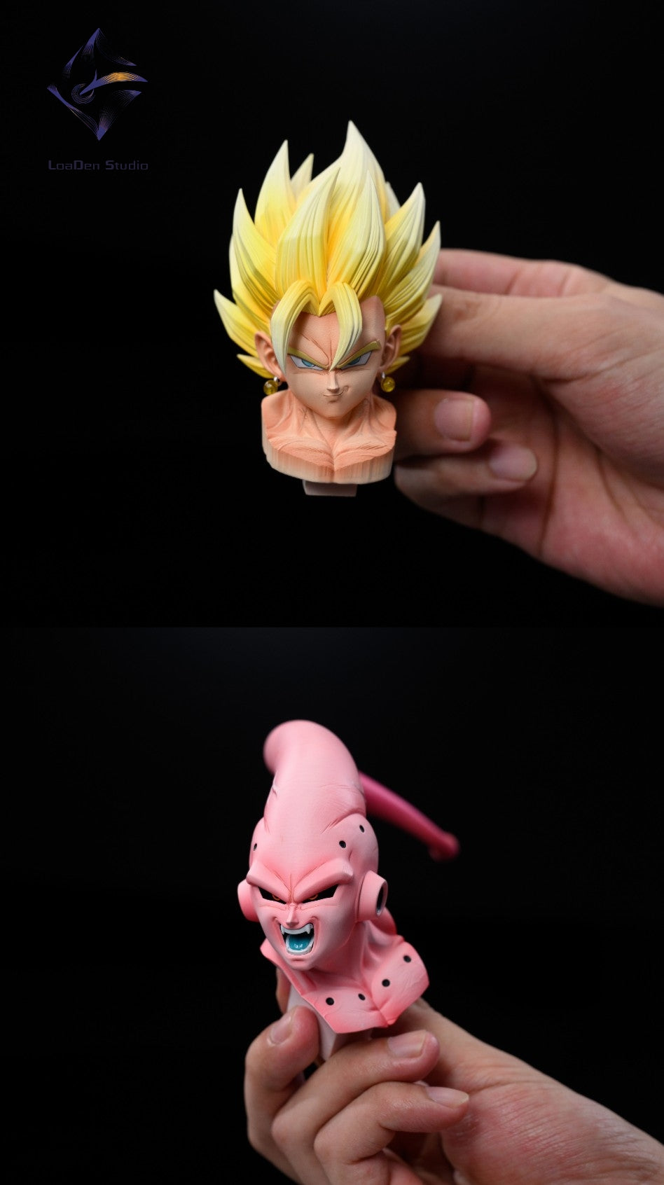 Dragon Ball LoaDen Studio Vegetto vs Buu Resin Statue