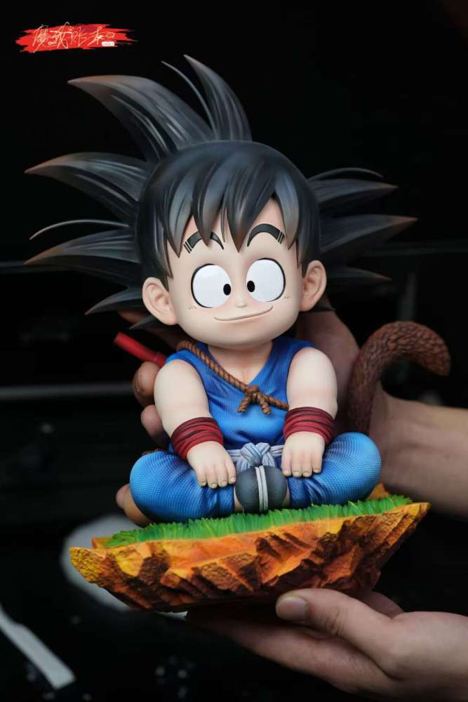 Dragon Ball MWZB Studio Kid Son Goku Resin Statue