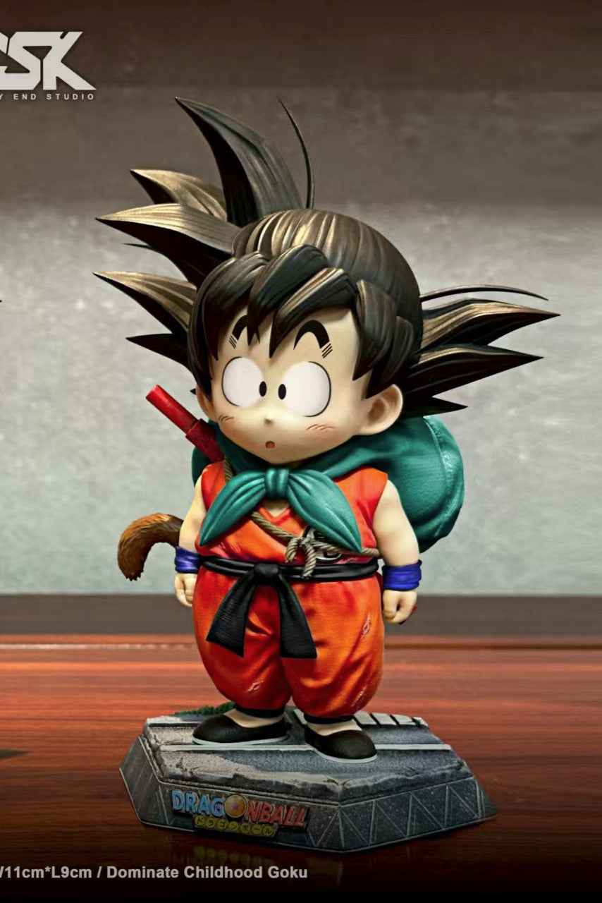 Dragon Ball Sky End Studio Kid Goku Resin Statue