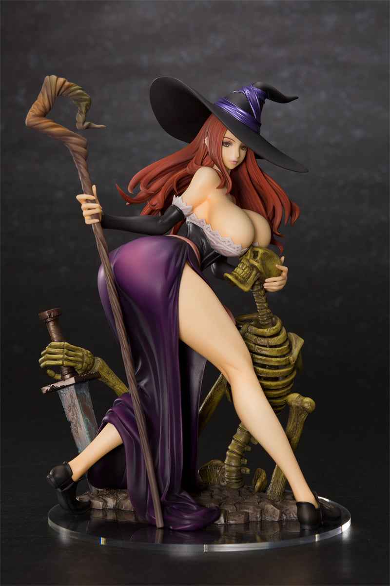 Dragon's Crown Orchid Seed Sorceress 1/7 Reprint Licensed PVC Figure