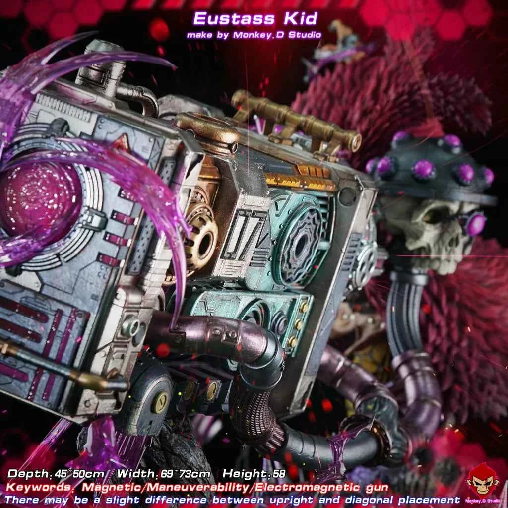 One Piece ~ Monkey D Studio ~ Eustass Kid ~ Resin Statue - Santoryu Resins Collectors