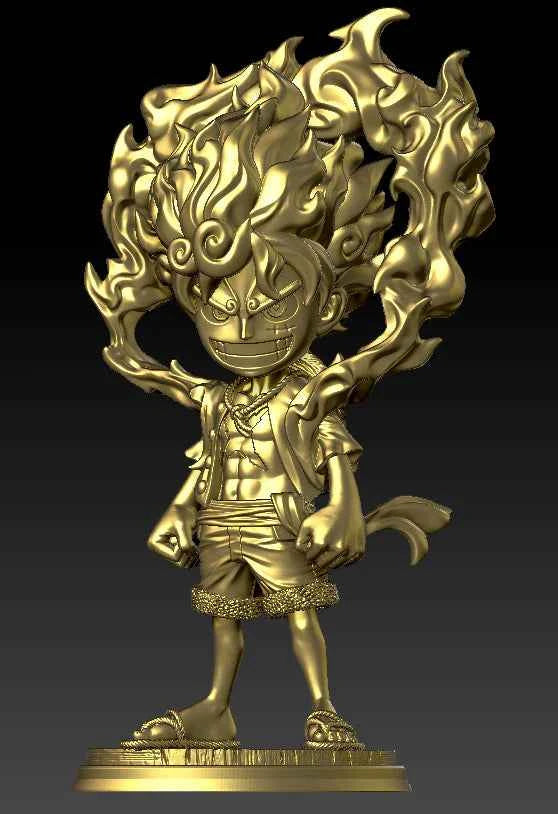 One Piece LX Studio Monkey D. Luffy Snakeman Resin Statue - Santoryu Resins Collectors