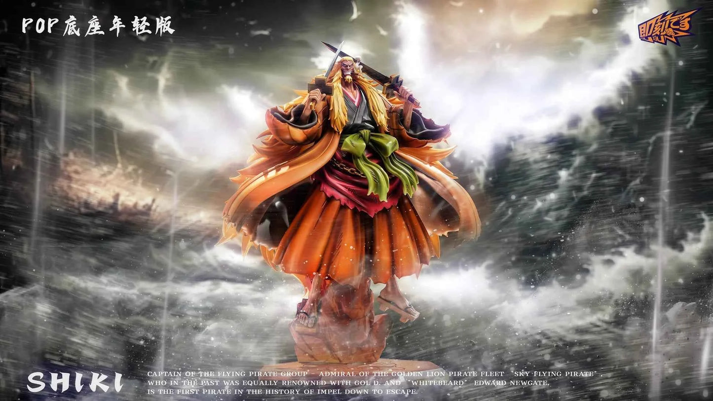 One Piece ~ Ji Ke Studio ~ Old Era Shiki ~ Resin Statue - Santoryu Resins Collectors