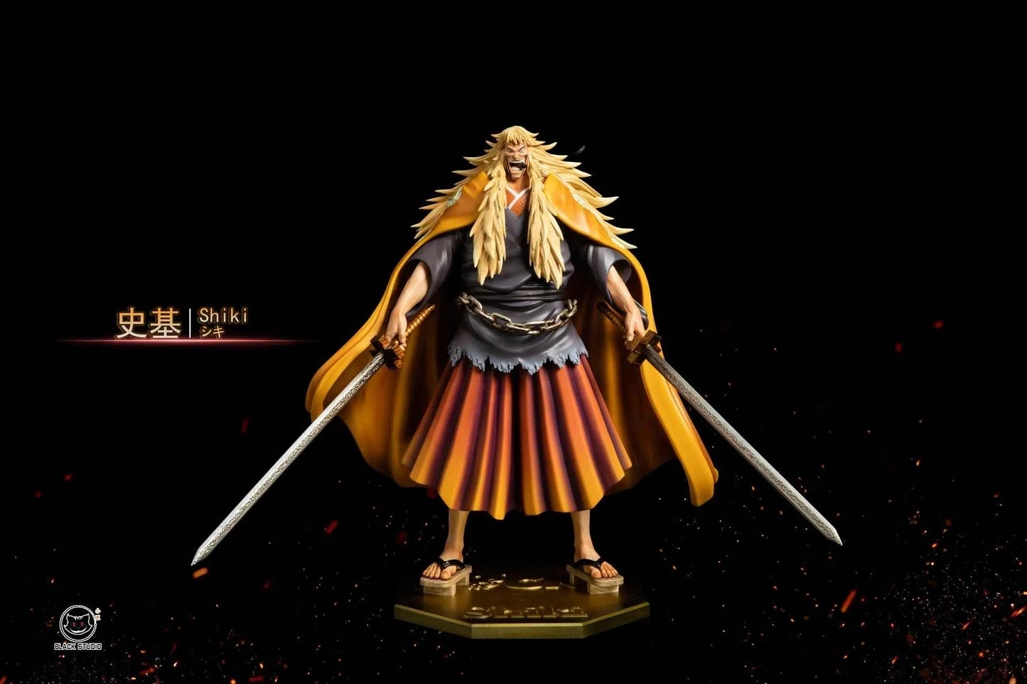 One Piece ~ Black Studio ~ Shiki x John ~ Resin Statue - Santoryu Resins Collectors