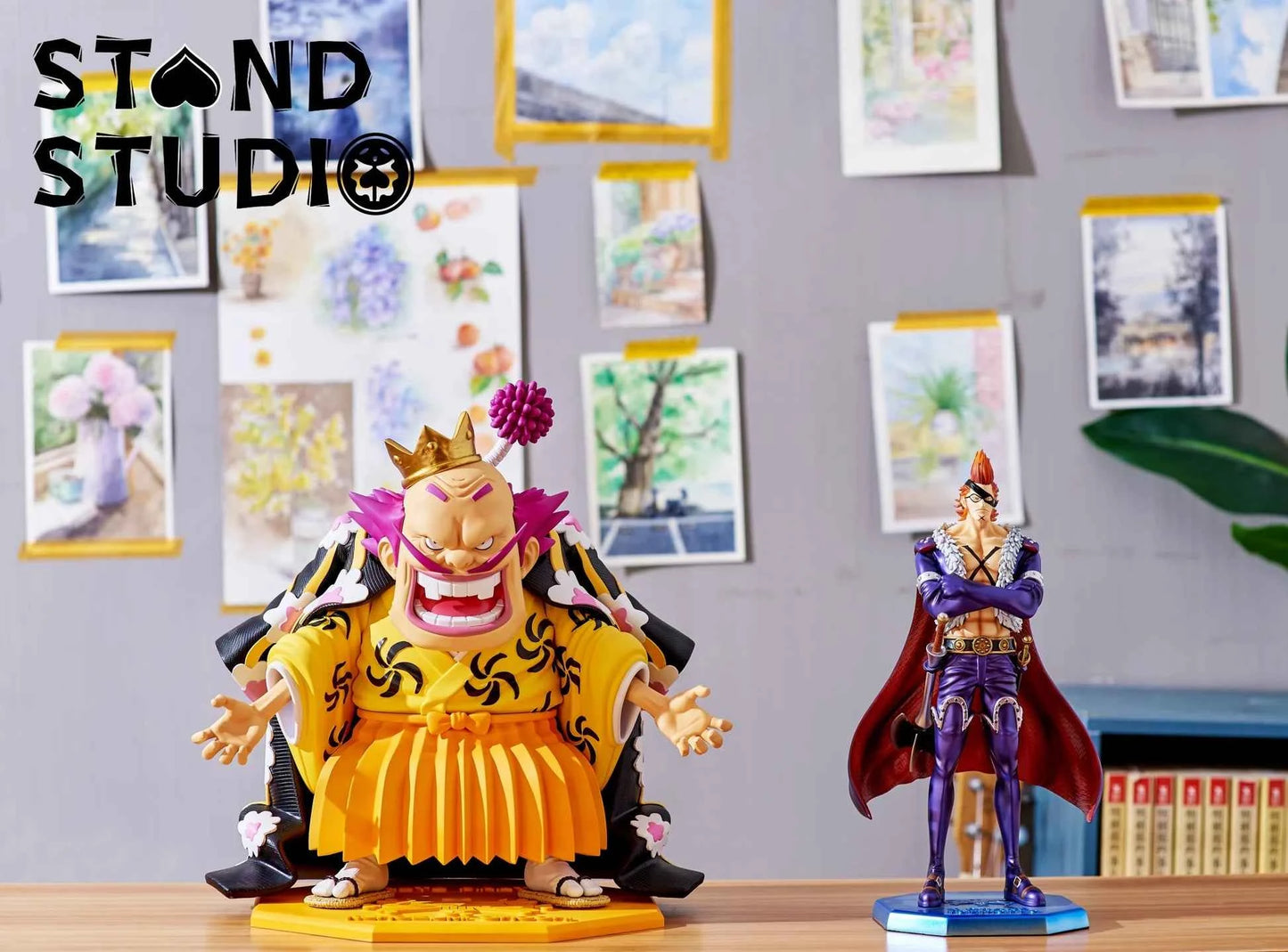 One Piece ~ Stand Studio ~ Kurozumi Orochi ~ Resin Statue - Santoryu Resins Collectors