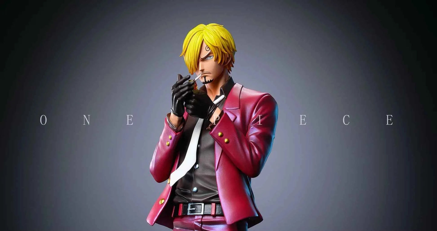 One Piece ~ LX Studio ~ Sanji Vinsmoke V2 ~ Resin Statue - Santoryu Resins Collectors