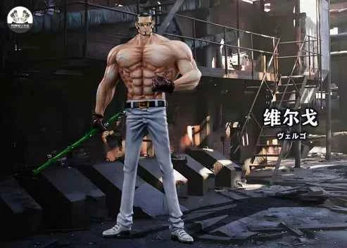 One Piece ~ Clone Studio ~ Vergo ("Demon Bamboo") ~ Resin Statue - Santoryu Resins Collectors