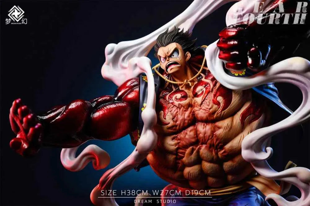 One Piece ~ Dream Studio ~Monkey D. Luffy Gear 4th ~ Resin Statue - Santoryu Resins Collectors