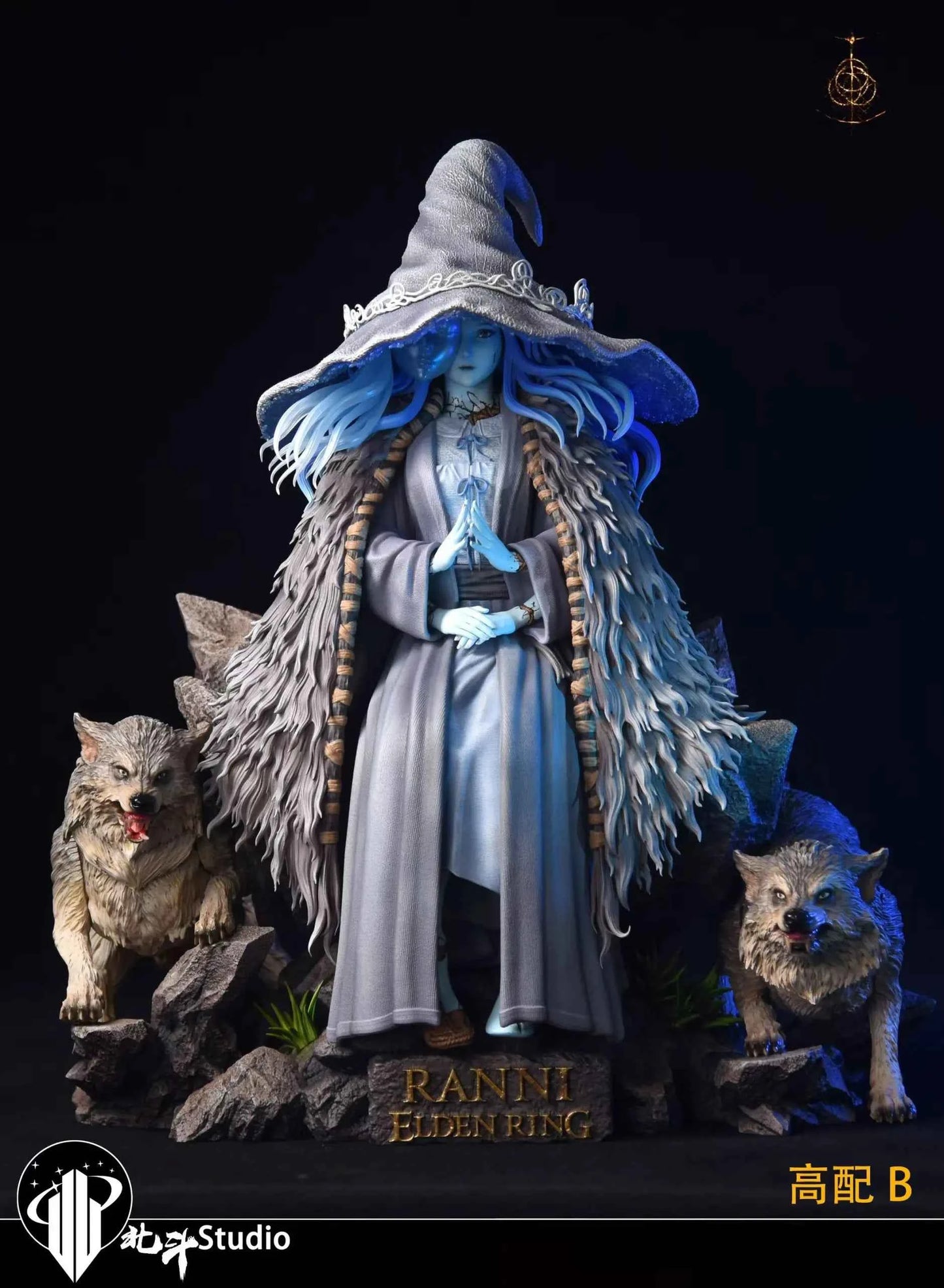 Elden Ring Hokuto Studio Moon Princess Ranni Resin Statue