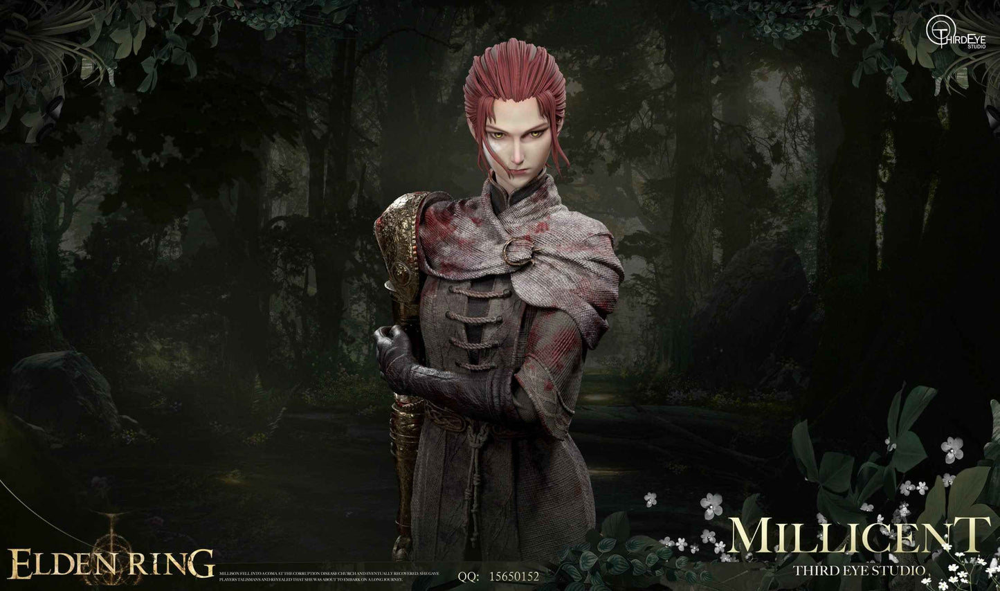 Elden Ring Third Eye Studio Millicent Resin Statue