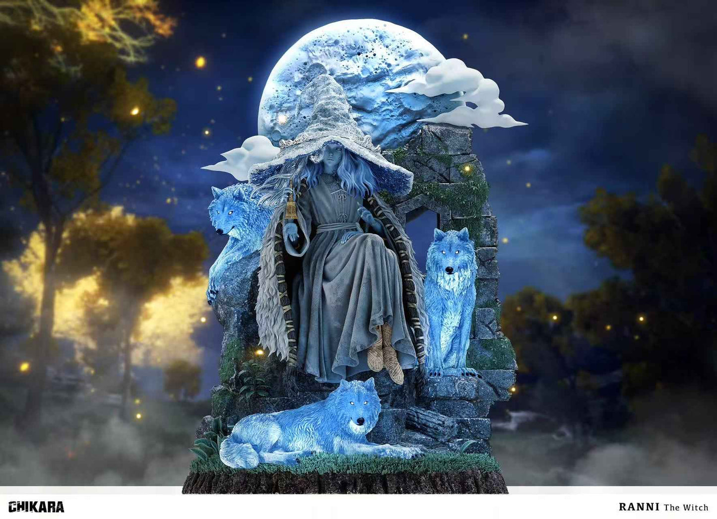 Elden Ring ~ Chikara Studio ~ Ranni the Witch ~ Resin Statue - Santoryu Resins Collectors