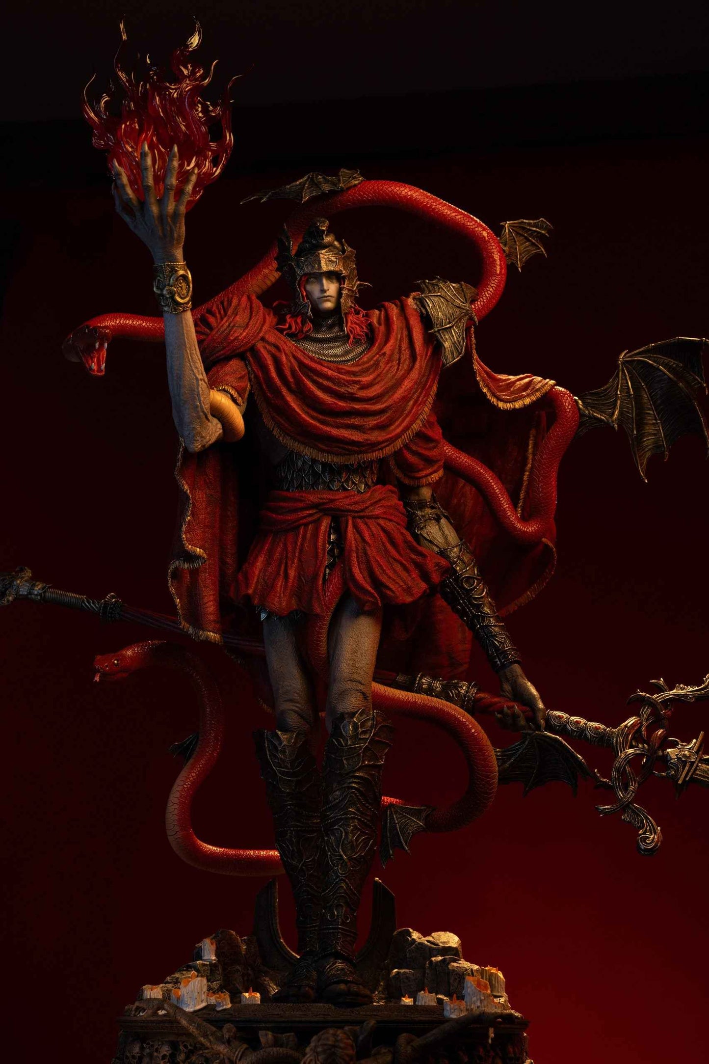 Elden Ring ~ Creation Studio ~ Messmer the Impaler ~ Resin Statue - Santoryu Resins Collectors
