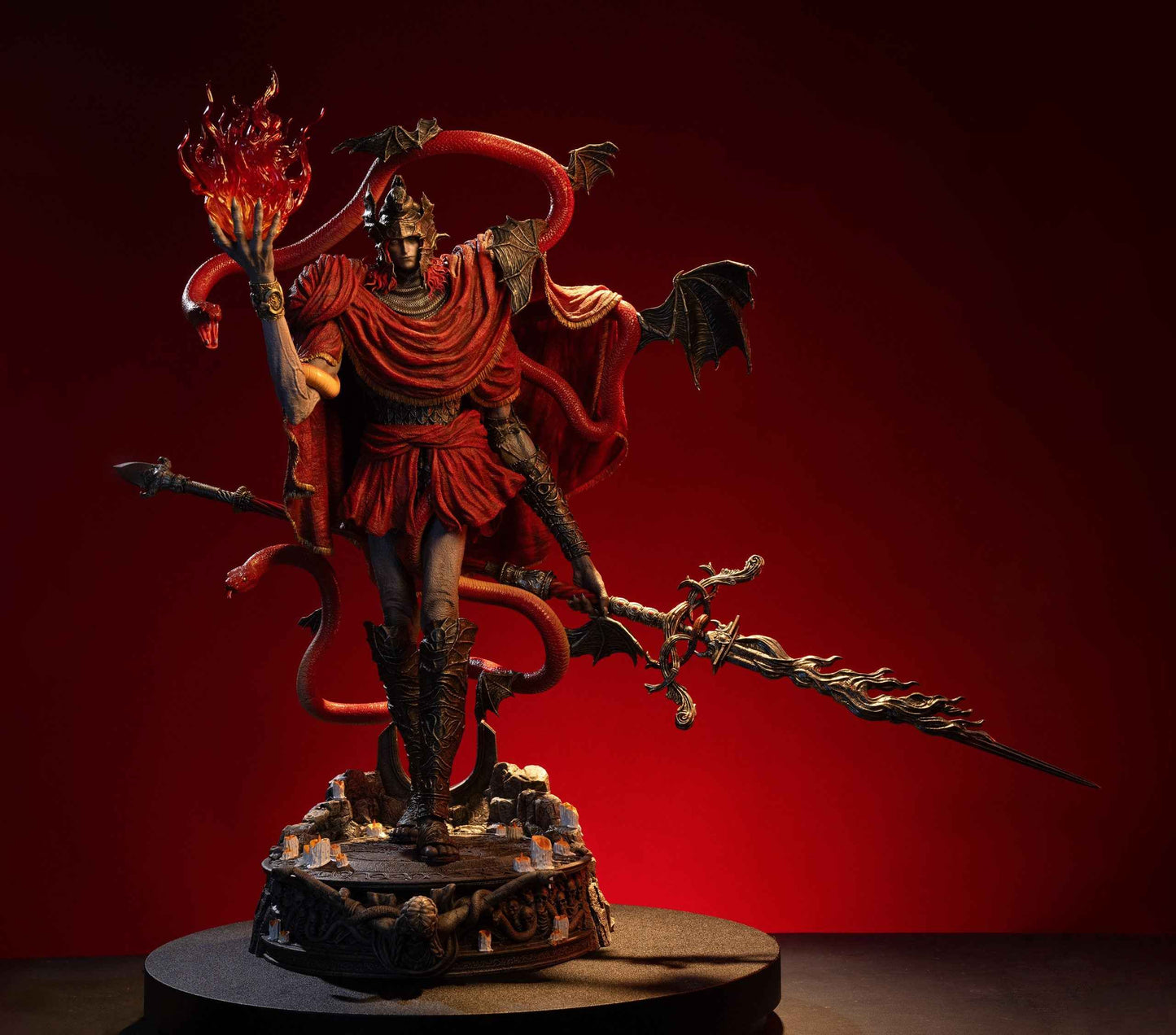 Elden Ring ~ Creation Studio ~ Messmer the Impaler ~ Resin Statue - Santoryu Resins Collectors