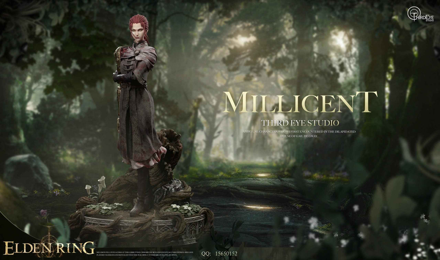 Elden Ring Third Eye Studio Millicent Resin Statue