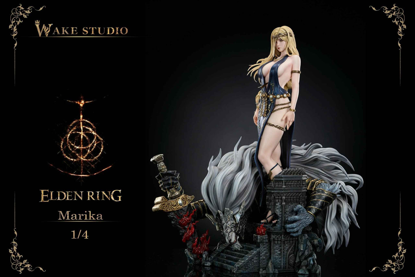 Elden Ring Wake Studio Marika Resin Statue