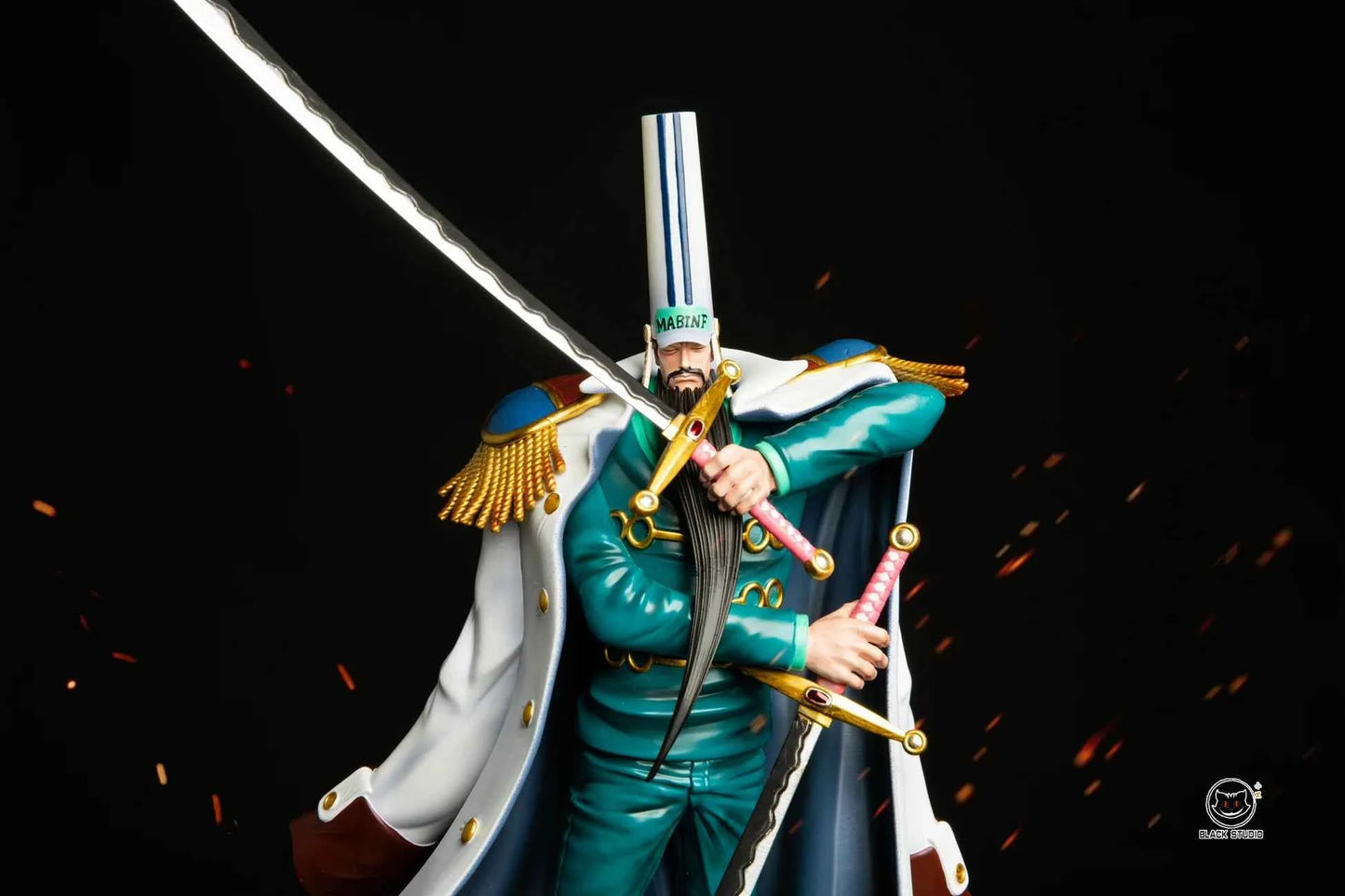 One Piece ~ Black Studio ~ Strawberry "Sutoroberi" & Onigumo ~ Resin Statue - Santoryu Resins Collectors