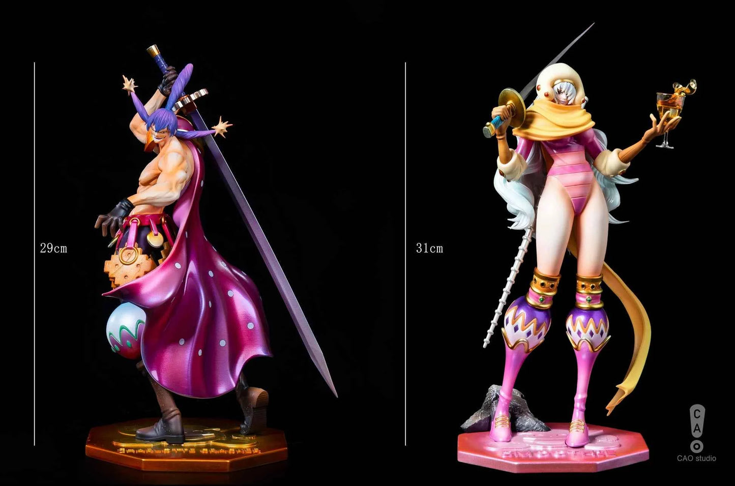 One Piece ~ CAO Studio ~ Charlotte Cracker ~ Resin Statue - Santoryu Resins Collectors