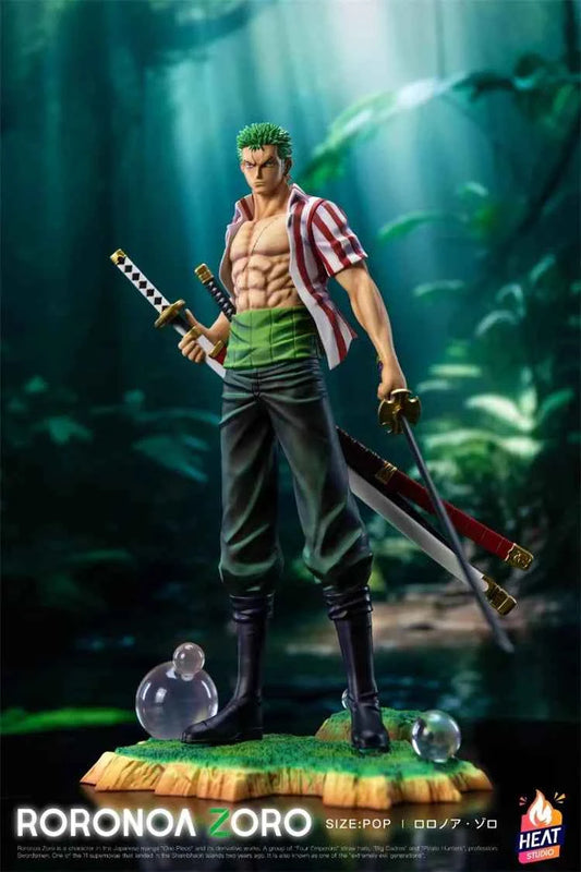 One Piece ~ HEAT Studio ~ Sabaody Zoro ~ Resin Statue - Santoryu Resins Collectors
