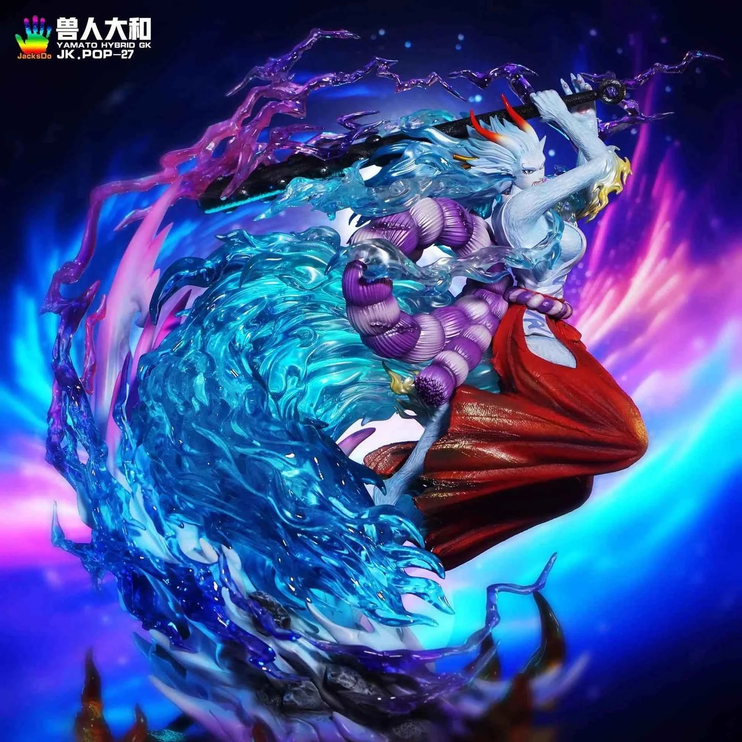 One Piece ~ JacksDo Studio ~ Yamato Hybrid ~ Resin Statue - Santoryu Resins Collectors