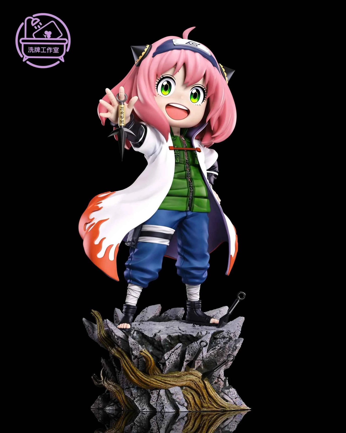 Spy x Family ~ Xi Pai Studio ~ Anya Forger Cosplay Namikaze Minato (Naruto) ~ Resin Statue - Santoryu Resins Collectors