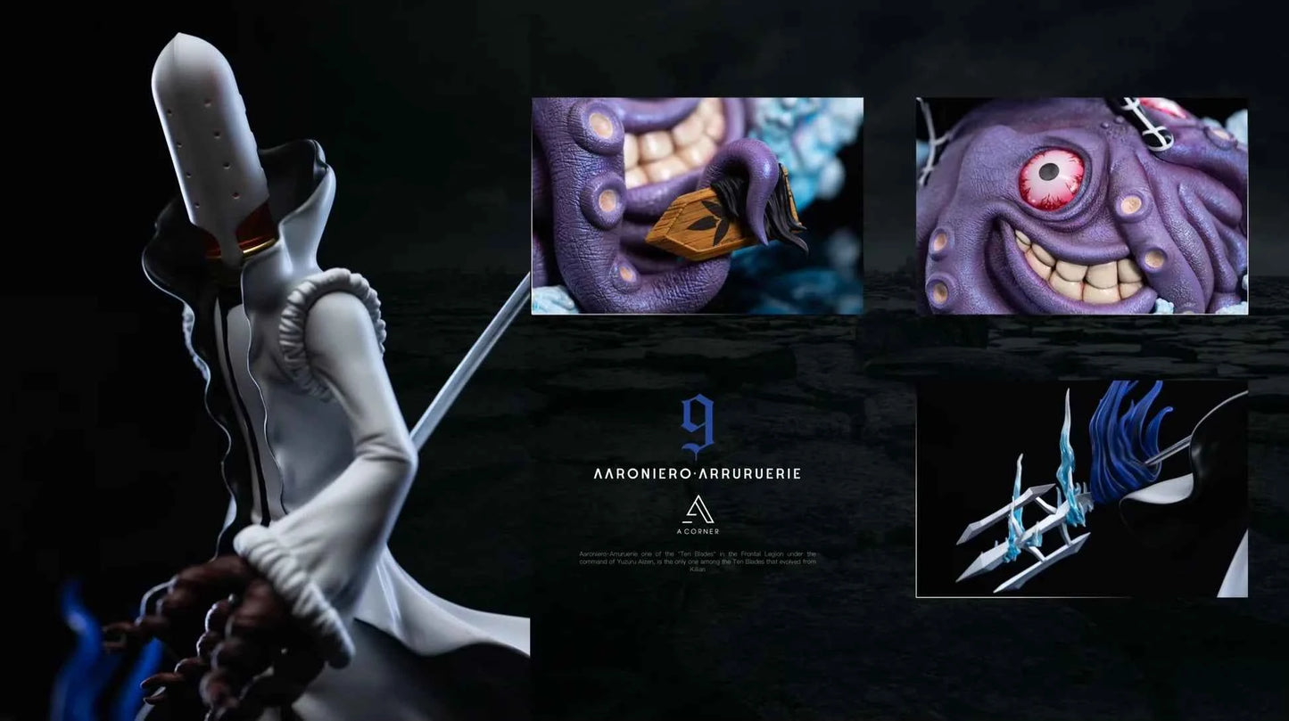 Bleach: Thousand Year Blood War ~ A CORNER (AC) Studio - Espada: Zommari Rureaux & Aaroniero Arruruerie ~ Resin Statues - Santoryu Resins Collectors