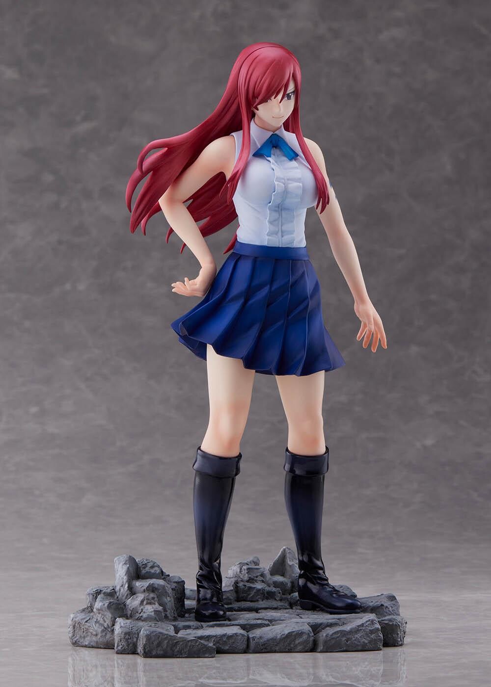 Fairy Tail Bell Fine Erza Scarlet 1/8 Licensed PVC Figure