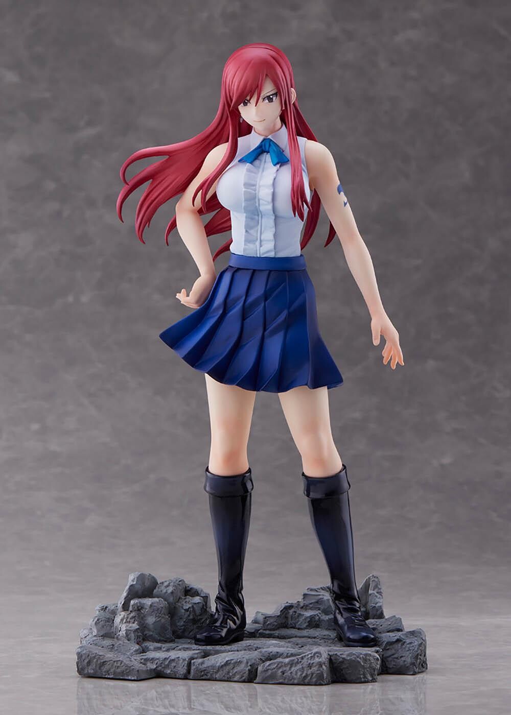 Fairy Tail Bell Fine Erza Scarlet 1/8 Licensed PVC Figure