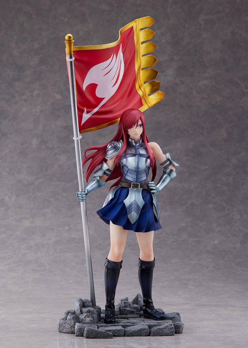Fairy Tail Bell Fine Erza Scarlet 1/8 Licensed PVC Figure