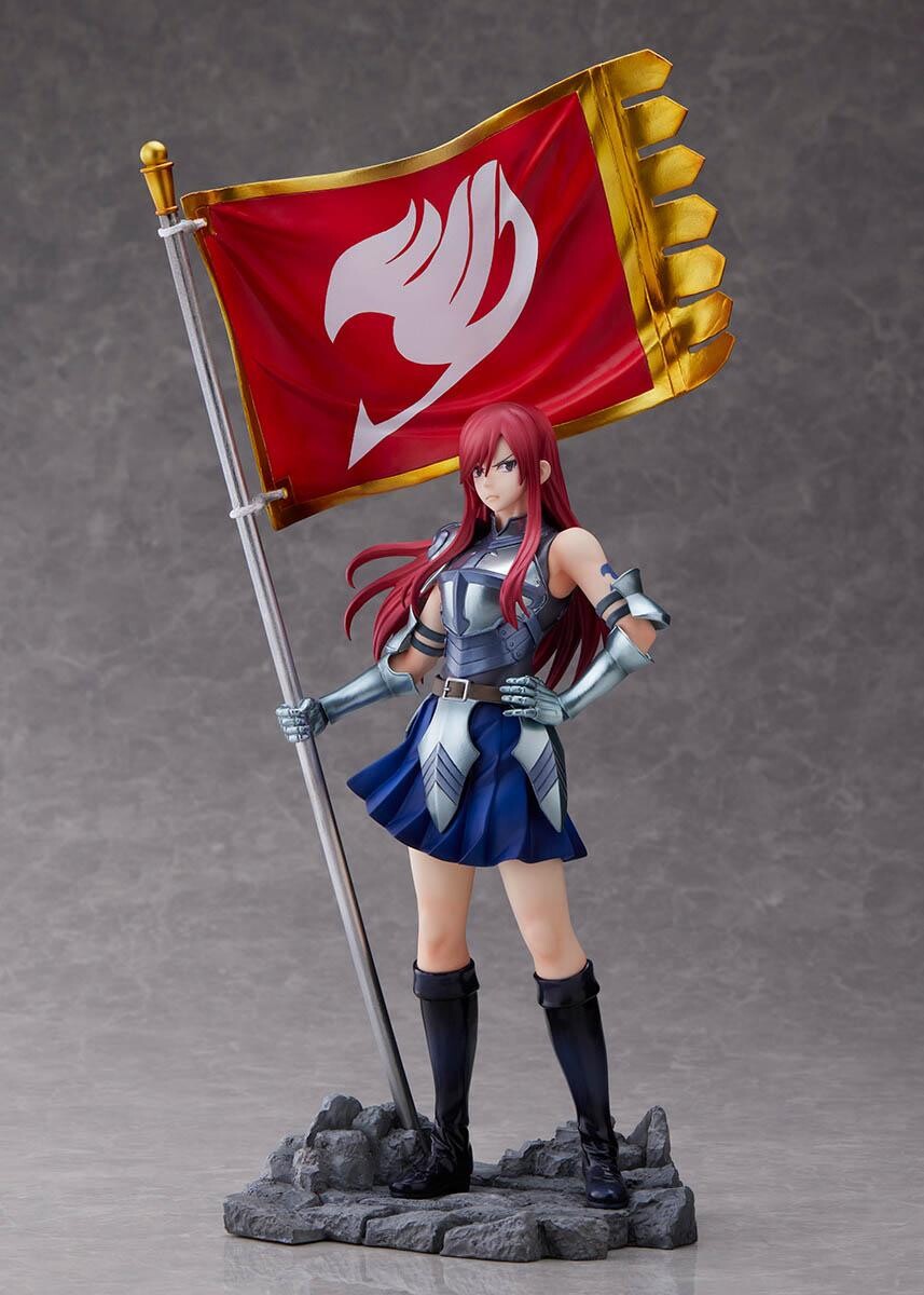 Fairy Tail Bell Fine Erza Scarlet 1/8 Licensed PVC Figure