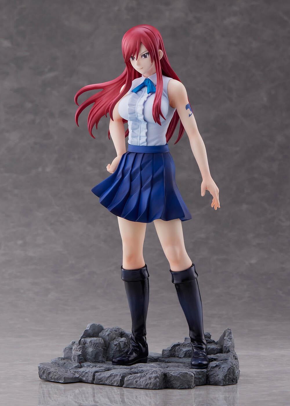 Fairy Tail Bell Fine Erza Scarlet 1/8 Licensed PVC Figure