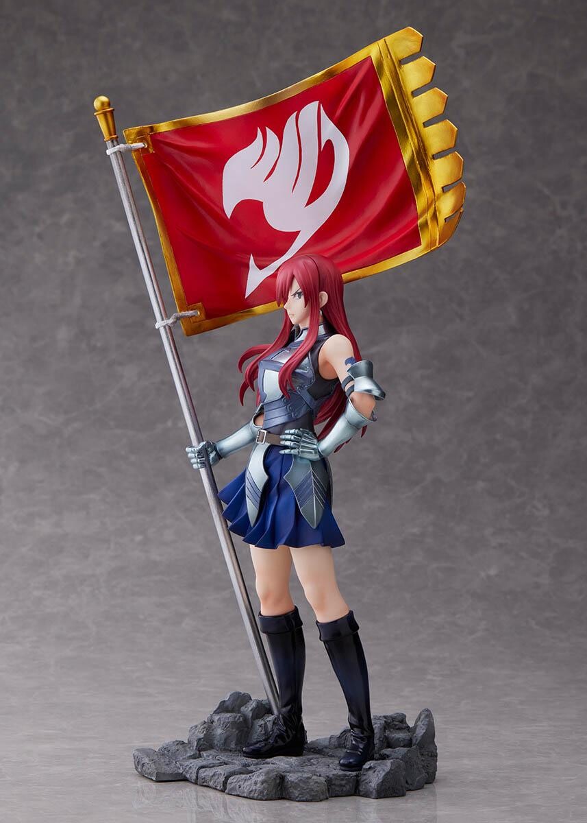Fairy Tail Bell Fine Erza Scarlet 1/8 Licensed PVC Figure