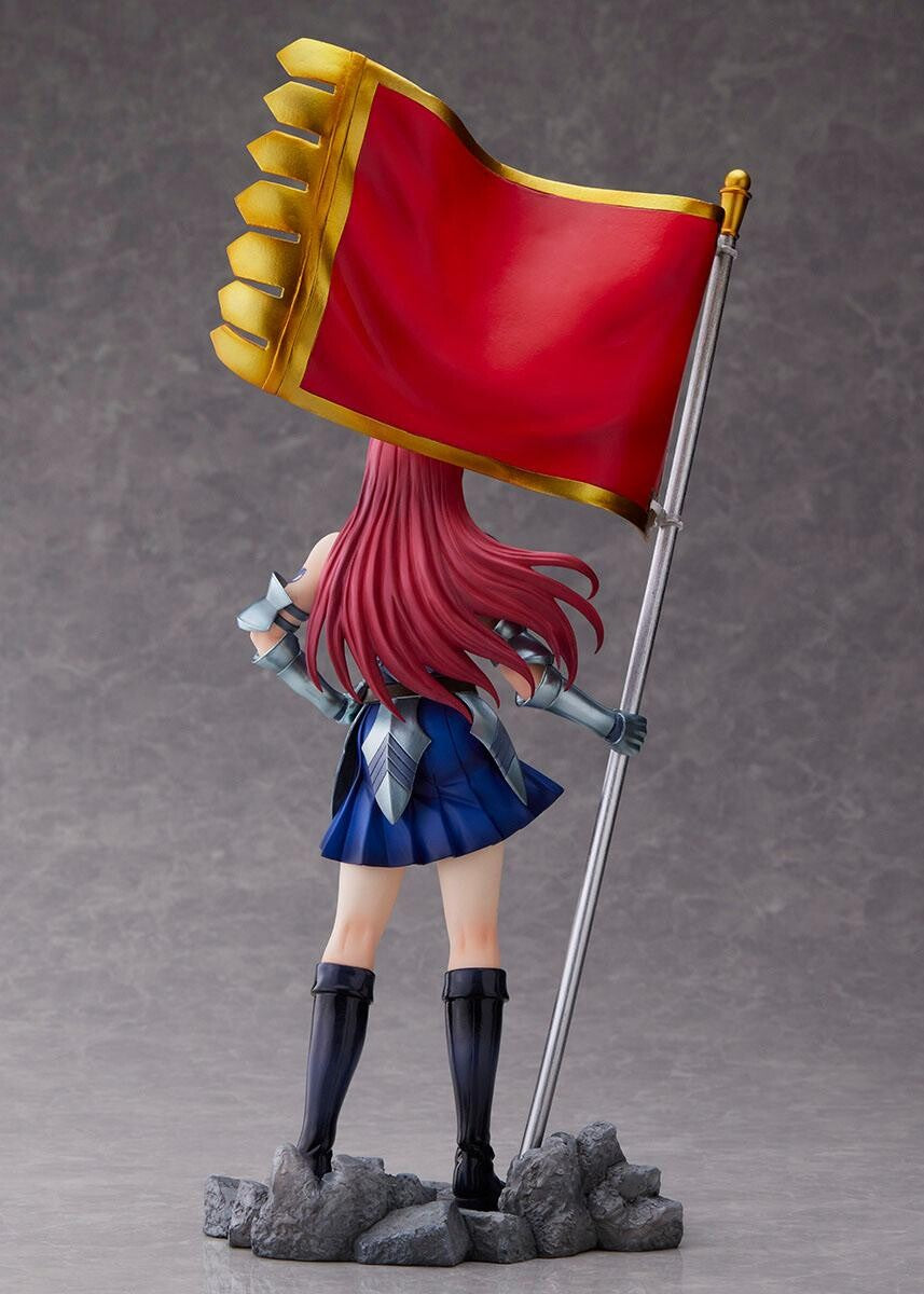Fairy Tail Bell Fine Erza Scarlet 1/8 Licensed PVC Figure