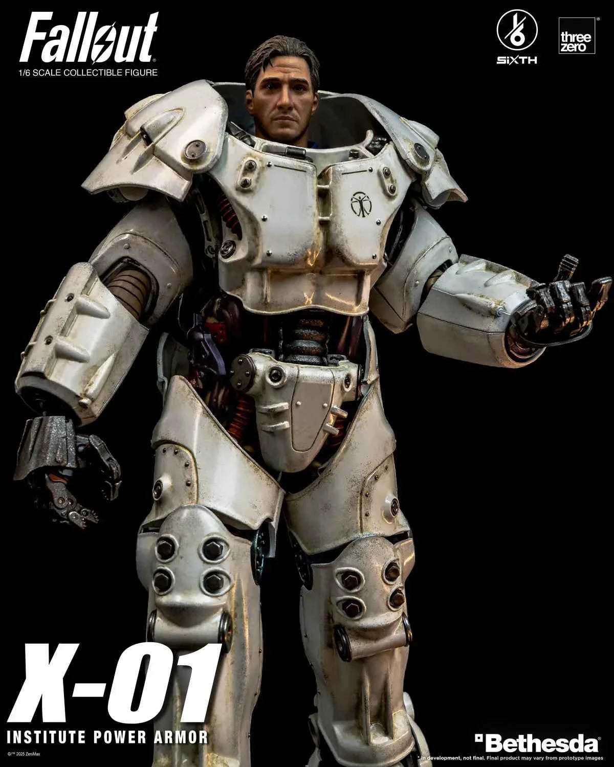 Fallout Threezero X-01 Institute Power Armor 3Z10030W0 1/6 Licensed Action Figure