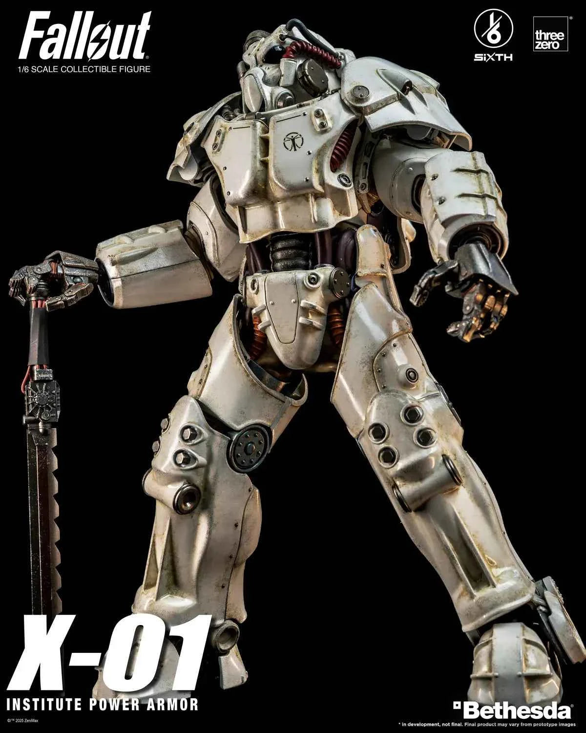 Fallout Threezero X-01 Institute Power Armor 3Z10030W0 1/6 Licensed Action Figure