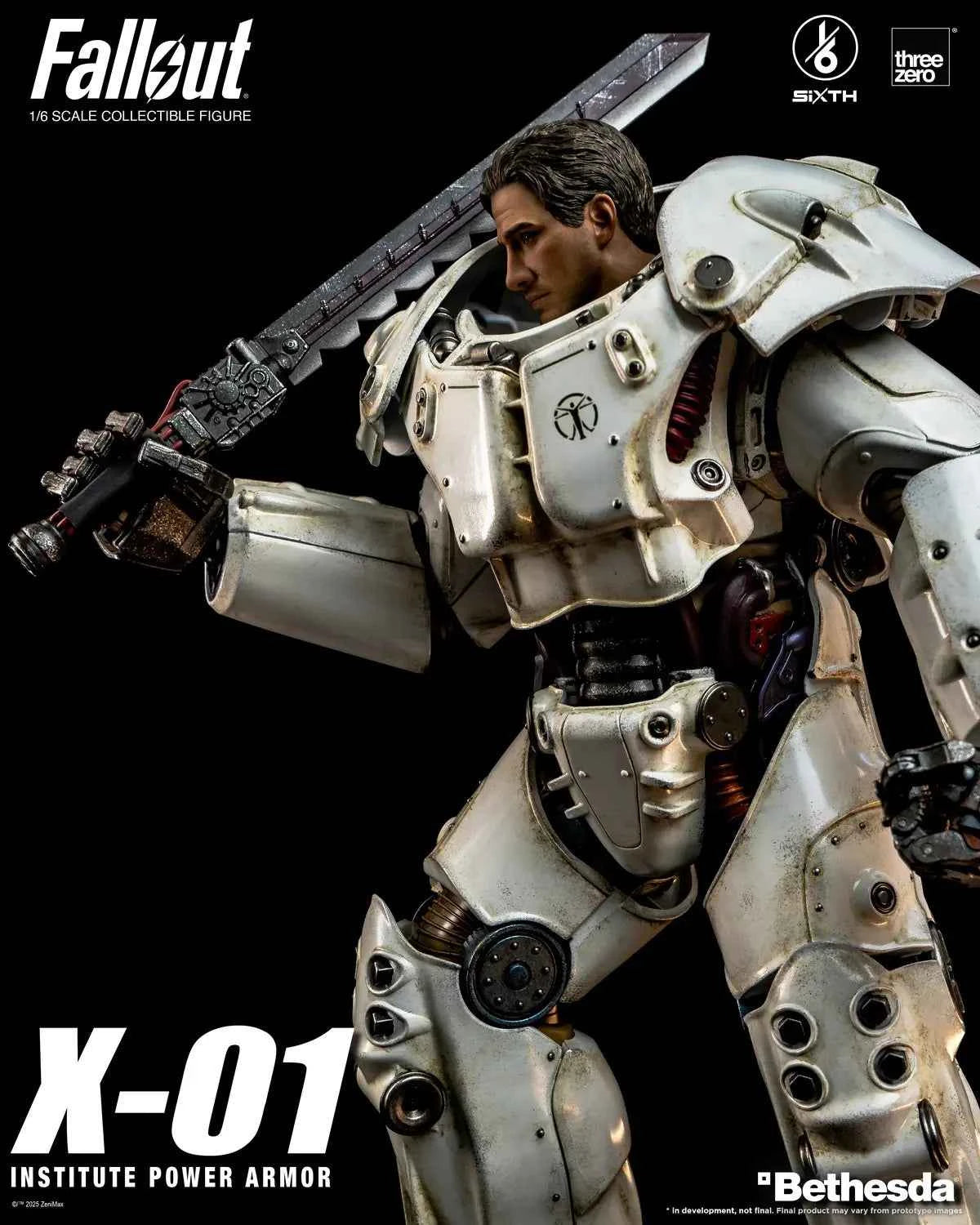 Fallout Threezero X-01 Institute Power Armor 3Z10030W0 1/6 Licensed Action Figure