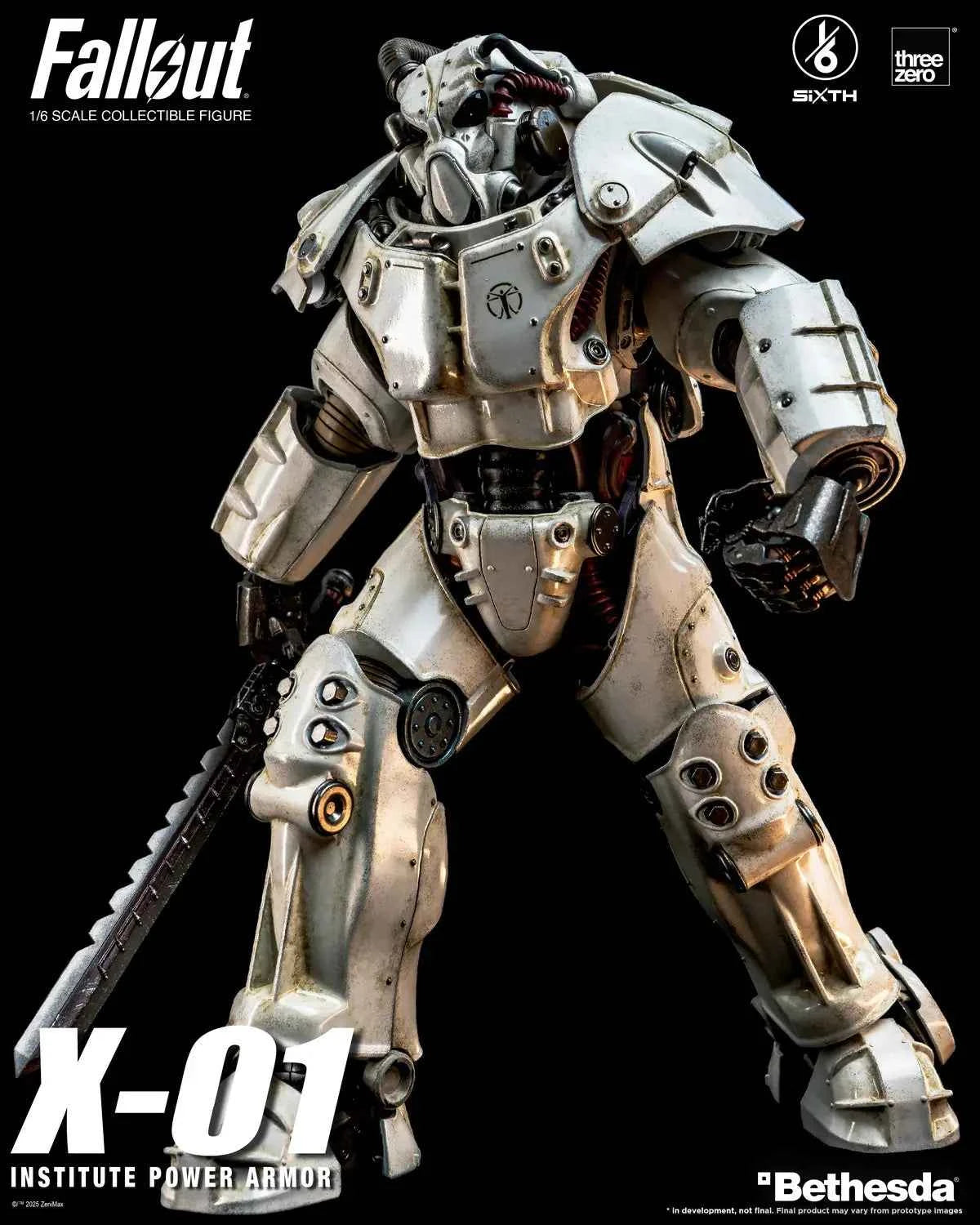 Fallout Threezero X-01 Institute Power Armor 3Z10030W0 1/6 Licensed Action Figure