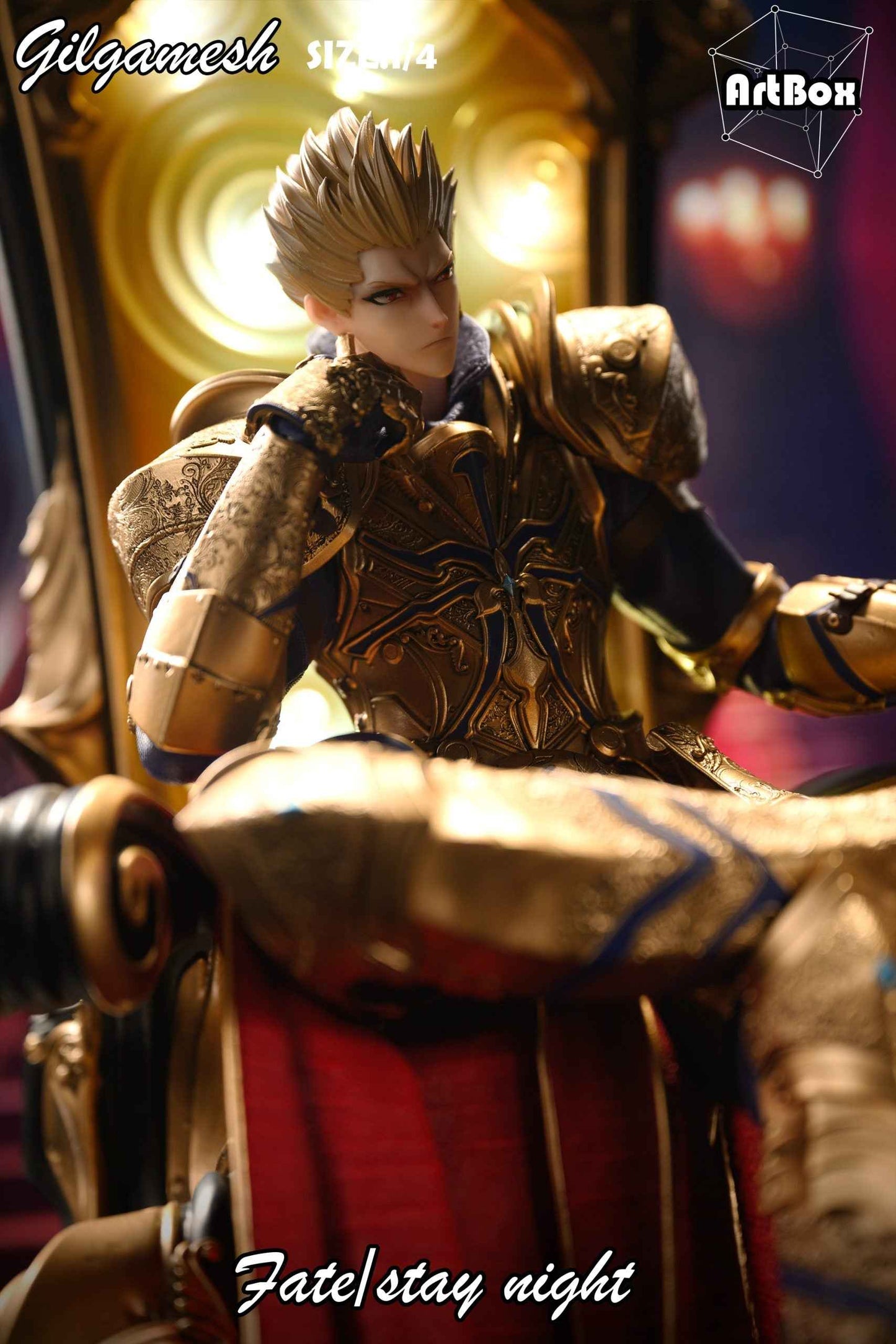 Fate/Grand Order ArtBox Studio King's Throne Gilgamesh Resin Statue