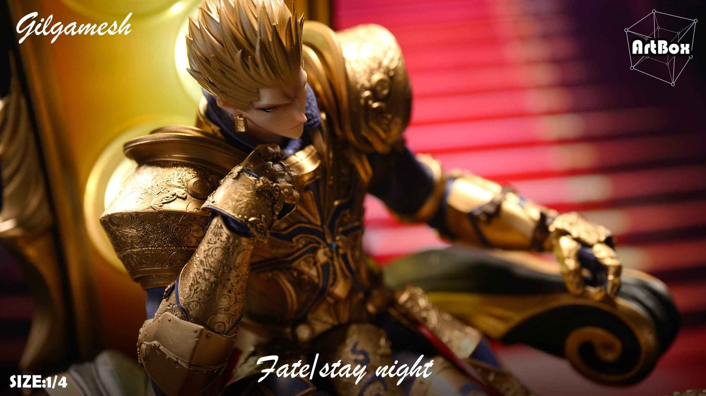 Fate/Grand Order ArtBox Studio King's Throne Gilgamesh Resin Statue