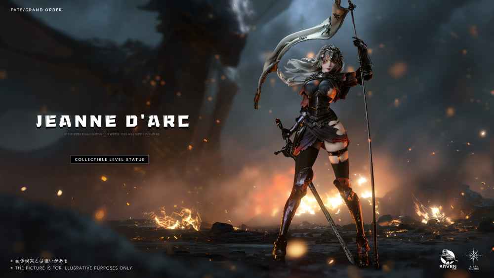 Fate Series Raven Studio Jeanne d'Arc Alter Resin Statue