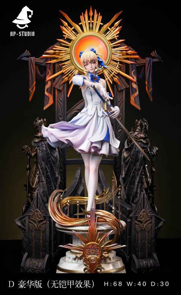 Fate Stay Night AP Studio Artoria Pendragon Saber Lily Resin Statue
