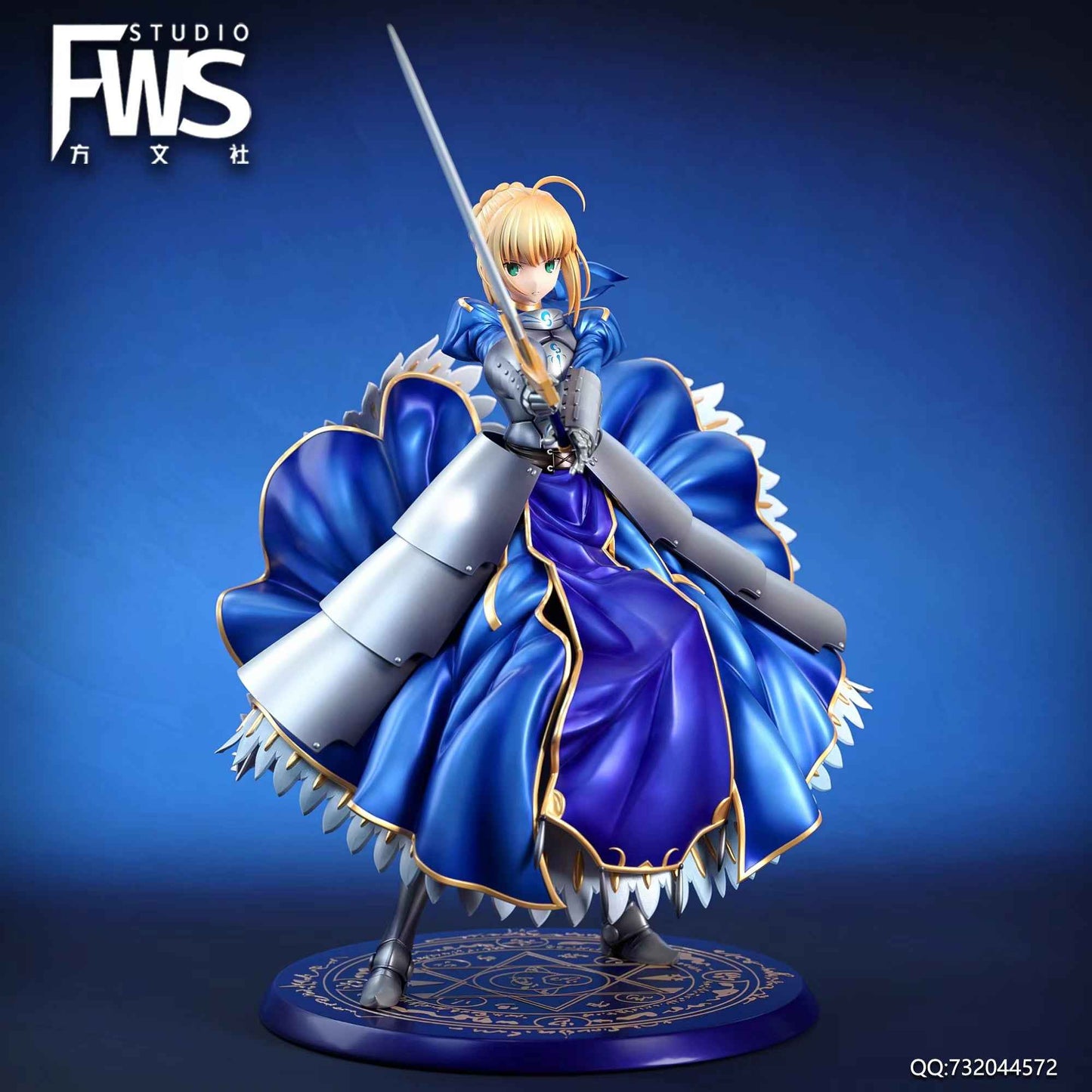 Fate/stay night FWS Studio Saber Artoria Pendragon Resin Statue