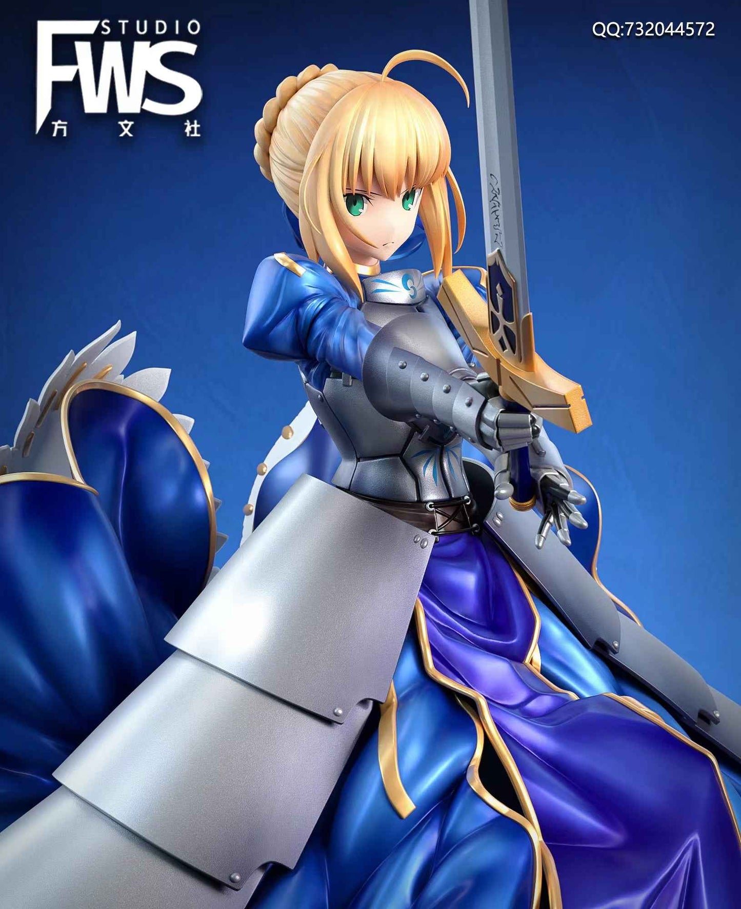 Fate/stay night FWS Studio Saber Artoria Pendragon Resin Statue
