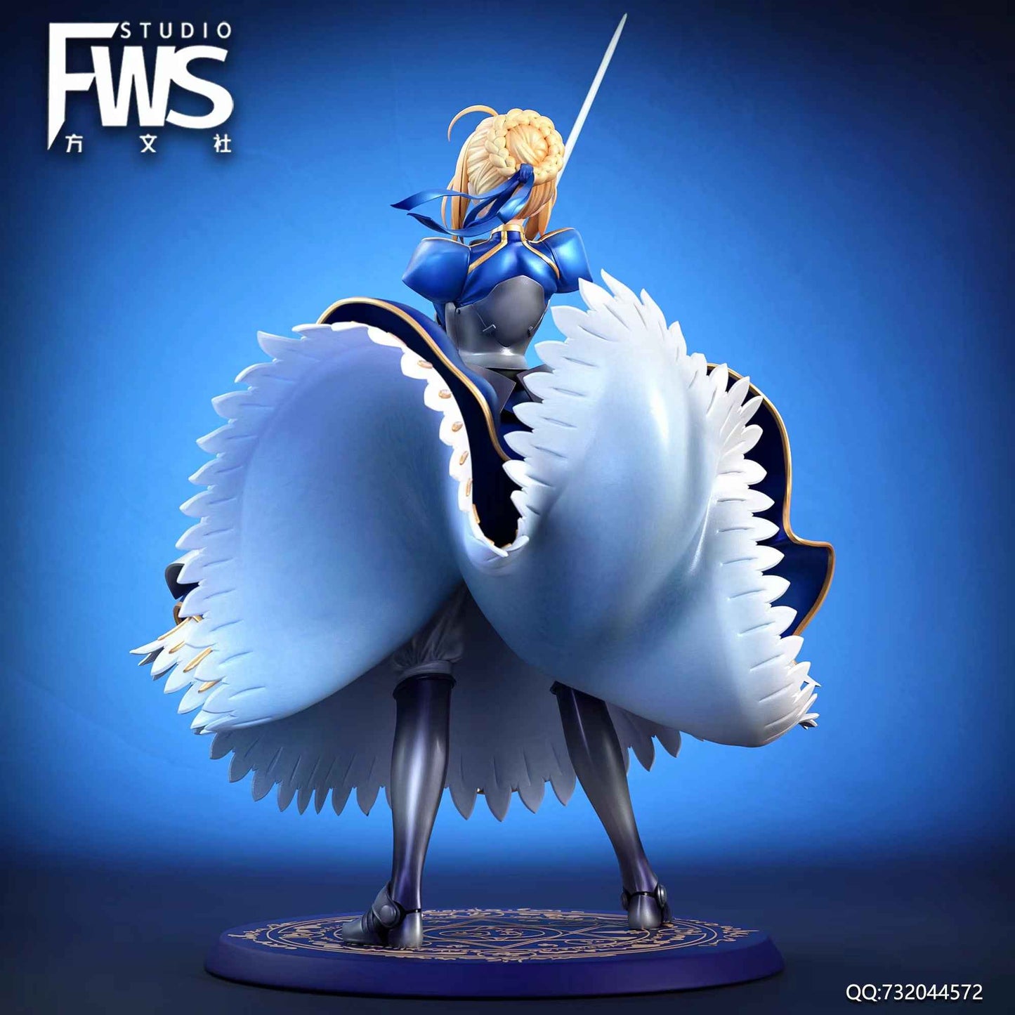 Fate/stay night FWS Studio Saber Artoria Pendragon Resin Statue