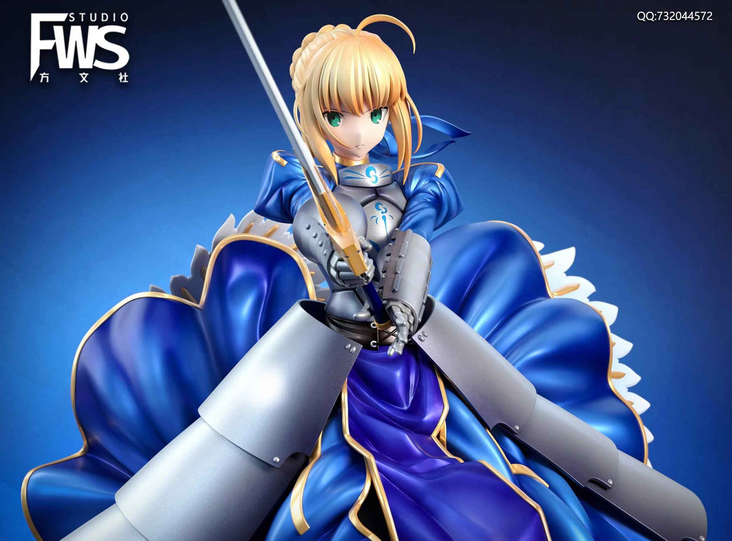 Fate/stay night FWS Studio Saber Artoria Pendragon Resin Statue